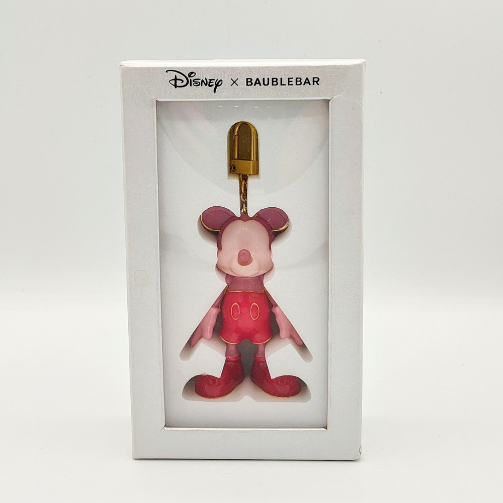 NEW Disney x Baublebar Mickey Mouse bag charm